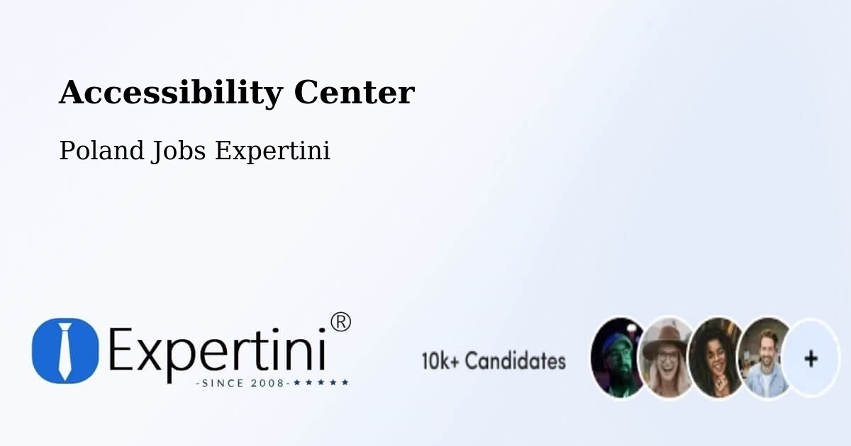 Accessibility Statement – Żory - Poland Jobs Expertini